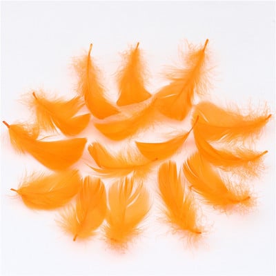 Suled hulgimüük 100 tk 4-8cm väike luigeplokk kohev värviline naturaalne hanesulg käsitööks Kleidi lõikamine ehete valmistamiseks