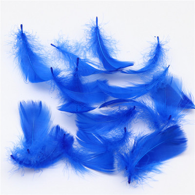 Suled hulgimüük 100 tk 4-8cm väike luigeplokk kohev värviline naturaalne hanesulg käsitööks Kleidi lõikamine ehete valmistamiseks