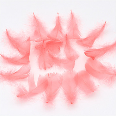 Suled hulgimüük 100 tk 4-8cm väike luigeplokk kohev värviline naturaalne hanesulg käsitööks Kleidi lõikamine ehete valmistamiseks