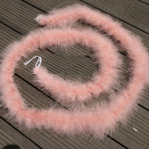 2 metri bieza, pūkaina tītara spalvu boa, mīksta pilna spalvu apdares svītra kāzu ballīšu kostīmu skatuves Cosplay DIY dekorēšanai