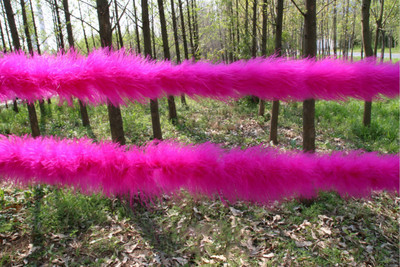 2 metri bieza, pūkaina tītara spalvu boa, mīksta pilna spalvu apdares svītra kāzu ballīšu kostīmu skatuves Cosplay DIY dekorēšanai