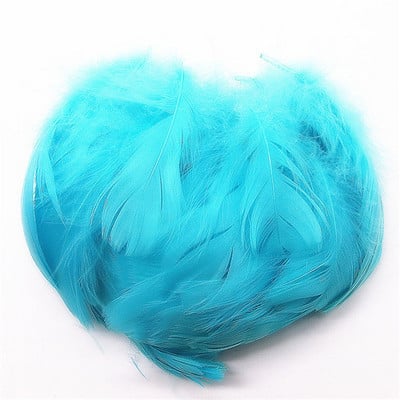 100 db natúr libatoll tollak 4-8cm 8-12cm színes hattyutollal lakberendezéshez Kézműves barkács ékszer dekoráció