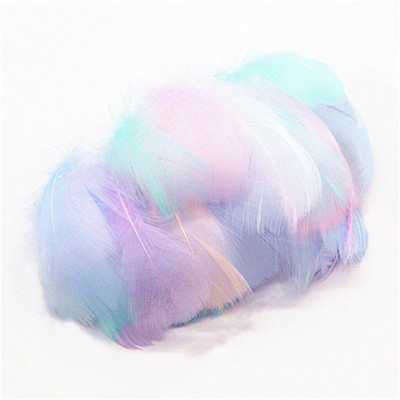 100 db natúr libatoll tollak 4-8cm 8-12cm színes hattyutollal lakberendezéshez Kézműves barkács ékszer dekoráció