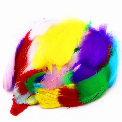 100 db natúr libatoll tollak 4-8cm 8-12cm színes hattyutollal lakberendezéshez Kézműves barkács ékszer dekoráció