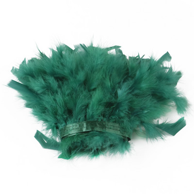 1 metar prirodne kože ružičaste boje pureće perje ukrasi vrpce vjenčanica šivanje rukotvorina veleprodaja