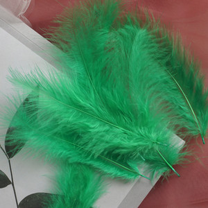 50 vnt Natūralios plunksnos 4-6 colių 10-15 cm kalakutienos baltos plunksnos pūkuotos vestuvinės suknelės „pasidaryk pats“ papuošalai dekoro priedai plunksnos