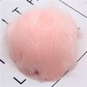 Természetes hattyutollak 4-7cm 1-2 hüvelyk kis úszó tollak libatoll színes tollak dekorációs kézművesekhez 100db