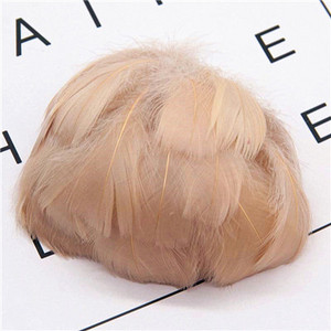 Természetes hattyutollak 4-7cm 1-2 hüvelyk kis úszó tollak libatoll színes tollak dekorációs kézművesekhez 100db