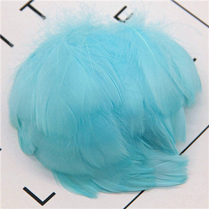 Természetes hattyutollak 4-7cm 1-2 hüvelyk kis úszó tollak libatoll színes tollak dekorációs kézművesekhez 100db