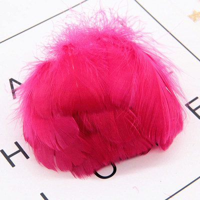 Természetes hattyutollak 4-7cm 1-2 hüvelyk kis úszó tollak libatoll színes tollak dekorációs kézművesekhez 100db