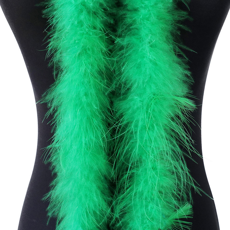 Új 2 méteres Marabou toll boa pulyka toll szalagon Esküvői ruha/szoknya dekoráció Plumes Kézművesség