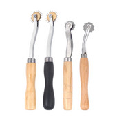 4gab DIY rokas instrumenti Atstatuma riteņi Auduma izsekošanas riteņi