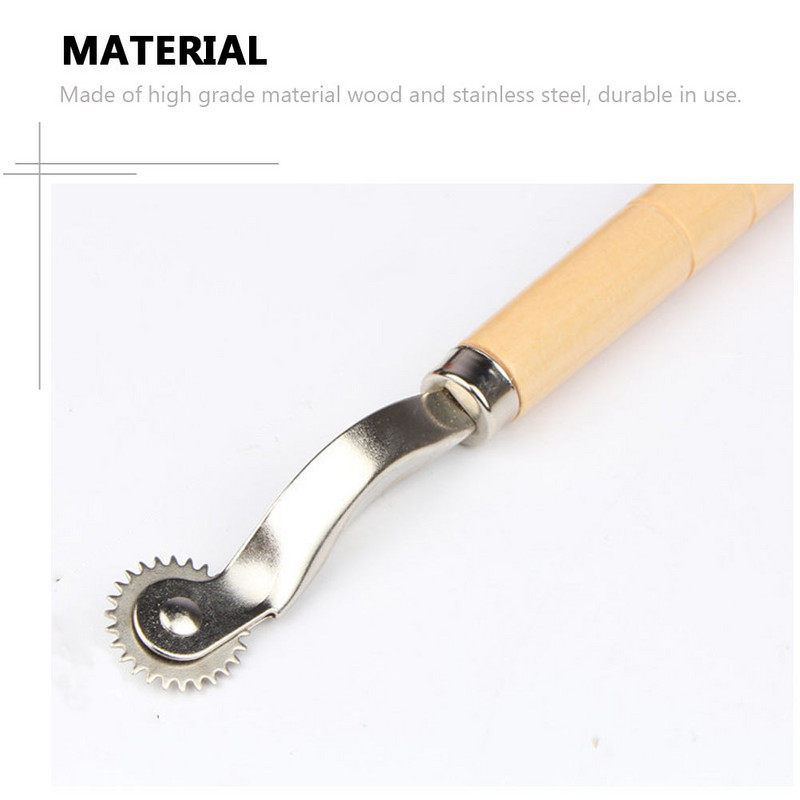 4gab DIY rokas instrumenti Atstatuma riteņi Auduma izsekošanas riteņi