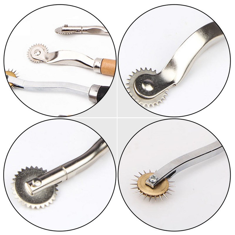 4gab DIY rokas instrumenti Atstatuma riteņi Auduma izsekošanas riteņi