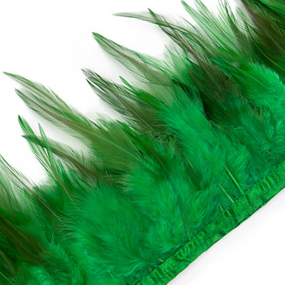 1 metrs krāsains fazānu gaiļa spalvu bārkstis uz lentes vistas spalvu lentes šūšana, mušu sasienama kleita, mežģīņu rotājumi