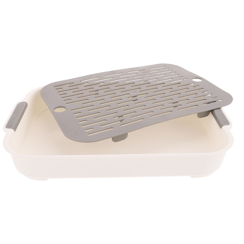 Trušu pakaišu kaste Taisnstūra kāmja tualetes zaķa pakaišu kaste Trušu apmācības podiņš