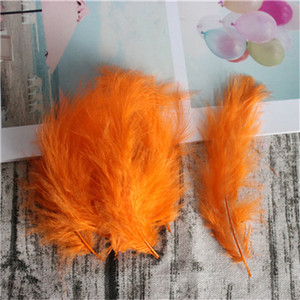 Plunksnos 10-15 cm Kalakutienos plunksnos 4-6 colių 50 vnt. Vištienos plunksnos Spalvingos plunksnos Para Manualidades vestuvinių suknelių dekoravimui