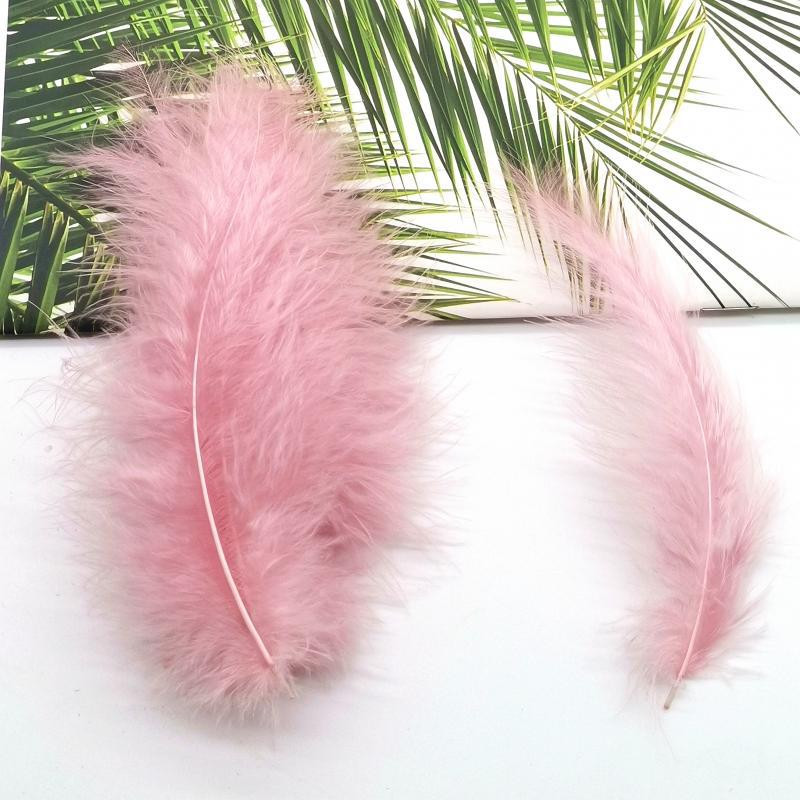 Plunksnos 10-15 cm Kalakutienos plunksnos 4-6 colių 50 vnt. Vištienos plunksnos Spalvingos plunksnos Para Manualidades vestuvinių suknelių dekoravimui