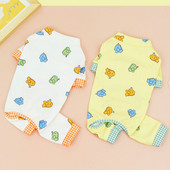 Pavasara suns Kombinezons Apģērbs Jauki Vasaras Jorkas Mētelis Čivavas Pūdelis Bišons Pomerānijas šnaucers Kostīms Sunītis Mājdzīvnieki Bikses Apģērbs