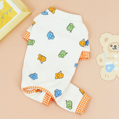 Pavasara suns Kombinezons Apģērbs Jauki Vasaras Jorkas Mētelis Čivavas Pūdelis Bišons Pomerānijas šnaucers Kostīms Sunītis Mājdzīvnieki Bikses Apģērbs