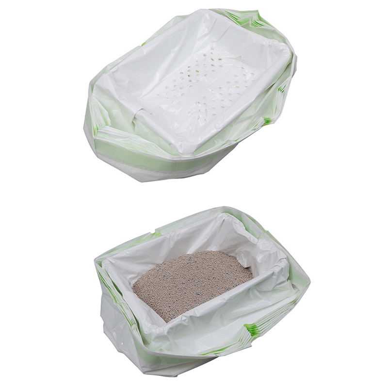 7gab./iepakojumā kaķu pakaišu filtra maisiņš Mājsaimniecības higiēna Atkārtoti lietojams kucēnu suņu pakaišu kastes paplāte Mājas mājdzīvnieku tīrīšanas piederumi