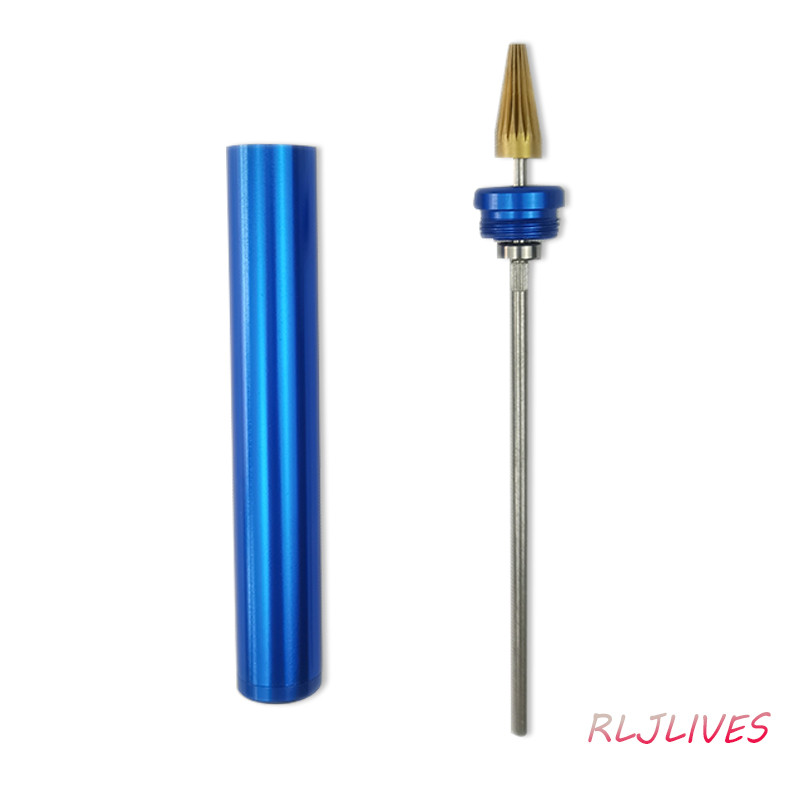 Ādas malu krāsošanas pildspalva Misiņa galviņa Ādas malas eļļas pildspalva aplikators Speedy Edge Roller Paint Ādas Krāsas Amatniecības instrumenti