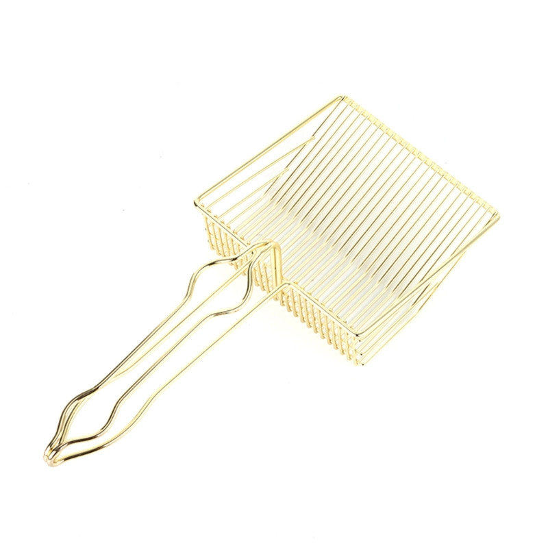 Macskák alomlapát fém mélylapát a könnyű kiszóráshoz 0,27 hüvelykes 0,39 hüvelykes szitáló nyílások