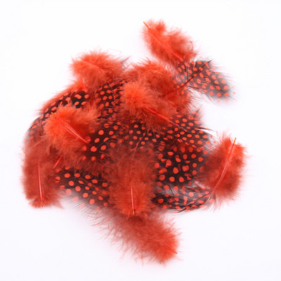 Dabīgas spalvas, daudzkrāsainas 4,5–8 cm, 2–4 collas, pērļu plankumaina vistas spalvu spalva amatniecībai, DIY rotaslietas aksesuāri