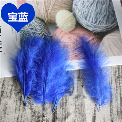 Dabīgas plūmes 50gab 4-6 collas 10-15cm tītara marabu spalva pūkaina kāzu kleita DIY rotaslietas dekori aksesuāri spalvas