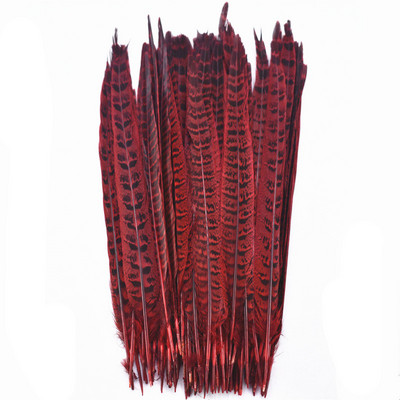 10 gab. Fazānu astes spalvas amatniecībai Ziemassvētku eglīšu rotājumi DIY matu aksesuāri kāzu centrālais radošais brīvā laika pavadīšanas stils