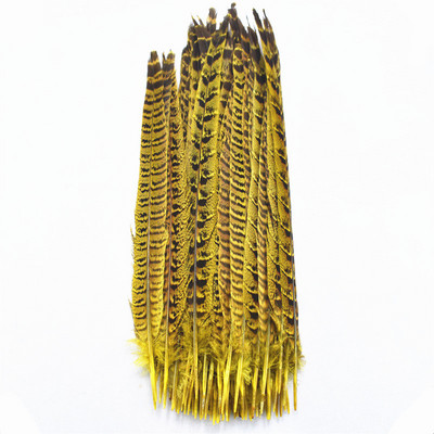 10 gab. Fazānu astes spalvas amatniecībai Ziemassvētku eglīšu rotājumi DIY matu aksesuāri kāzu centrālais radošais brīvā laika pavadīšanas stils