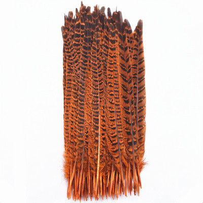 10 gab. Fazānu astes spalvas amatniecībai Ziemassvētku eglīšu rotājumi DIY matu aksesuāri kāzu centrālais radošais brīvā laika pavadīšanas stils