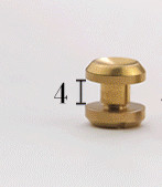 10 vnt kieto žalvario surišimo įgaubto paviršiaus sraigtai, nagų smeigės kniedės nuotraukų albumui, odinės rankdarbių smeigės, diržo piniginė 10 mm plokščias dangtelis