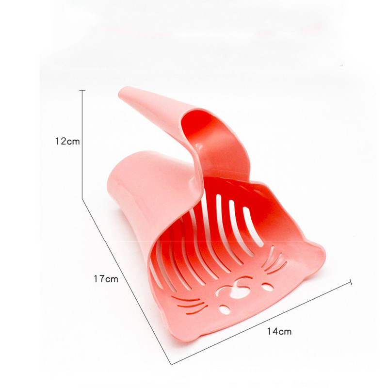 Noderīgs kaķu pakaišu lāpstiņš plastmasas kaķiem smilšu kastes liekšķere kaķu pakaišu lāpsta Universāla suņu lāpsta lāpstiņa kaķēnu tualetes karotes