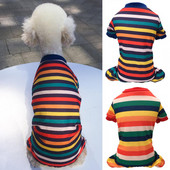 Stilīga suņu pidžama, sviedrus uzsūcoša, nelipīga mati ikdienas apģērbam mājdzīvniekam silta četrkāju pidžama