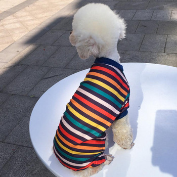 Стилна кучешка пижама, абсорбираща потта, незалепваща коса, ежедневно облекло Топла пижама за домашни любимци с четири крака