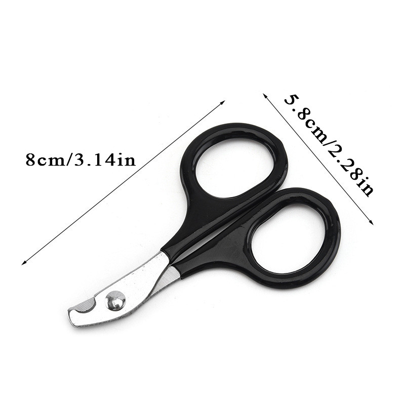 1 vnt. Profesionalios Nagų kirpimo žirklės pirštų nagų žirklės Žirklės Naminių gyvūnų priežiūros produktai Mažiems kačiukams Šuniukams Šunų reikmenys Šunys