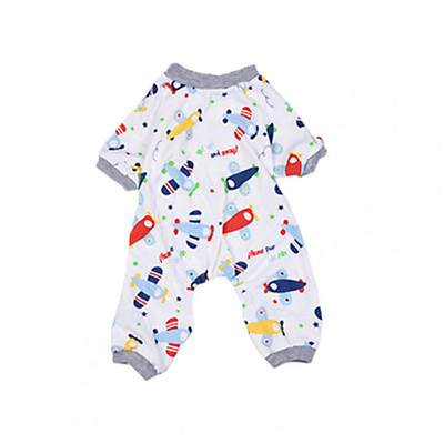 Kokvilnas mājdzīvnieku pidžamas Ziemas mājdzīvnieku suņu apģērbi maziem suņiem Apģērbi Silti apģērbi suņiem Mētelis kucēna apģērbs Kombinezons ar apaļu kaklu