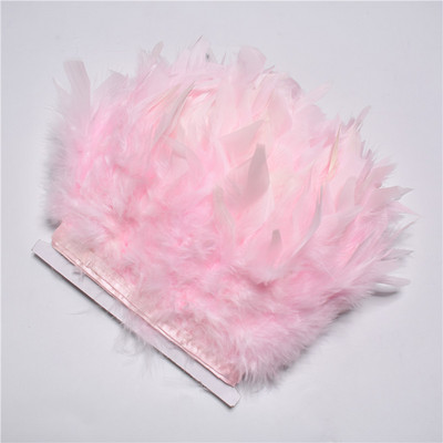 1 jards Turcija Spalvas Apdare rokdarbiem Amatniecība Materiāls Karnevāla dekorēšana DIY Kāzu ballīšu kleitas Materiāli Kostīmi Pluma