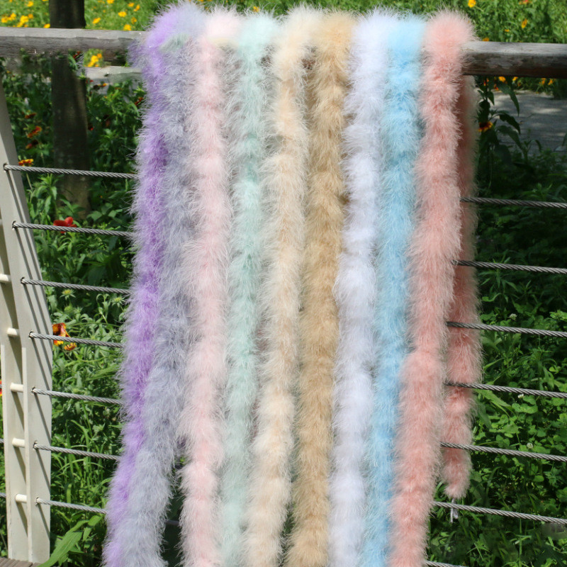 20 grammos bolyhos tollas boa puha, teljes pulyka tollazatú csíkos esküvői parti dekoráció jelmez kollokáció fesztivál előadás