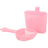 1 kaķēnu pakaišu kausiņa kaķu pakaišu tīrīšanas piederumu komplekts