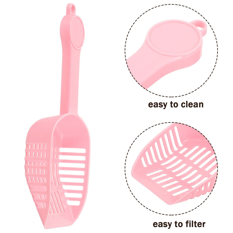 1 kaķēnu pakaišu kausiņa kaķu pakaišu tīrīšanas piederumu komplekts