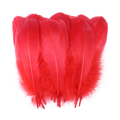 50Gb Dabīgas mīkstas zosu spalvas Amatniecība Kāzu mājas dekorēšana Rotaslietas izgatavošana 13-18cm garas