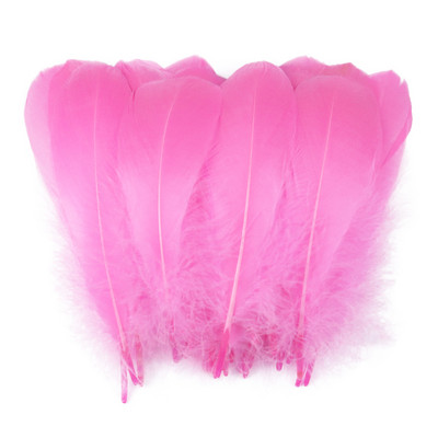 50Gb Dabīgas mīkstas zosu spalvas Amatniecība Kāzu mājas dekorēšana Rotaslietas izgatavošana 13-18cm garas