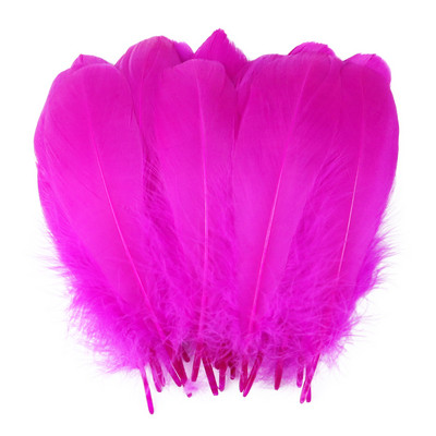 50Gb Dabīgas mīkstas zosu spalvas Amatniecība Kāzu mājas dekorēšana Rotaslietas izgatavošana 13-18cm garas