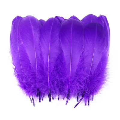 50Gb Dabīgas mīkstas zosu spalvas Amatniecība Kāzu mājas dekorēšana Rotaslietas izgatavošana 13-18cm garas