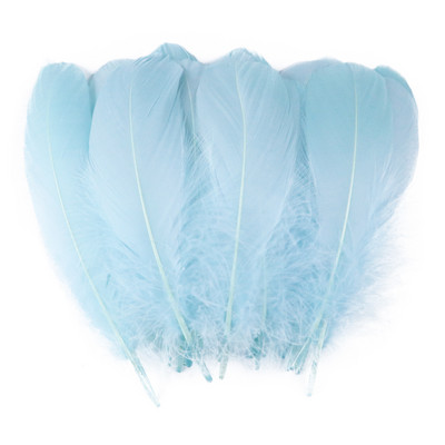 50Gb Dabīgas mīkstas zosu spalvas Amatniecība Kāzu mājas dekorēšana Rotaslietas izgatavošana 13-18cm garas