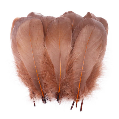 50Gb Dabīgas mīkstas zosu spalvas Amatniecība Kāzu mājas dekorēšana Rotaslietas izgatavošana 13-18cm garas