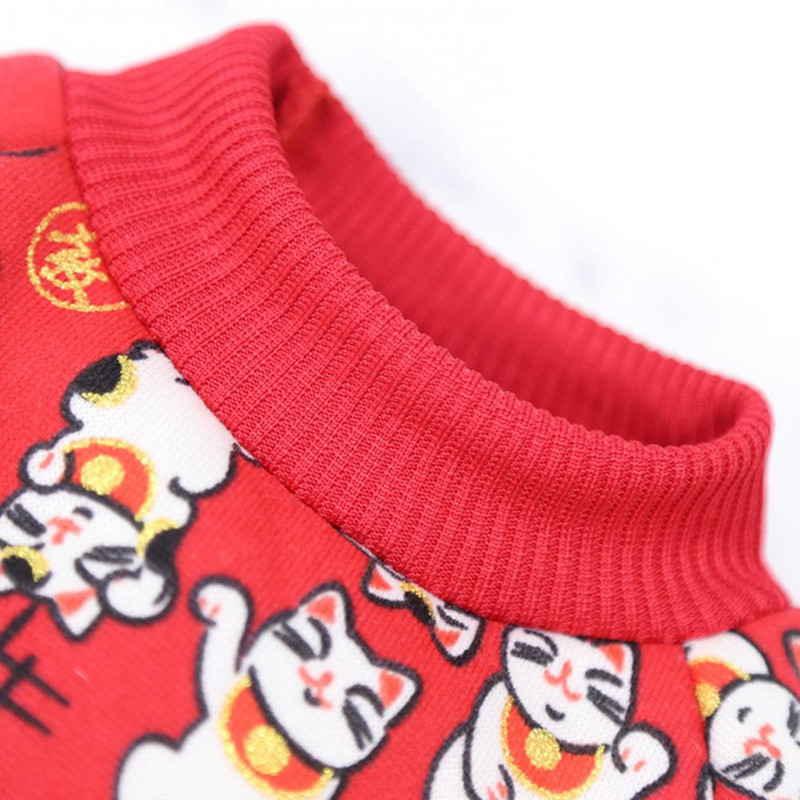 Žiemos Naujųjų Metų animacinių filmų šuniuko katės dizaino mažų vidutinių naminių gyvūnėlių rūbai šunų megztinis