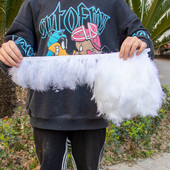 Kohev kalkun Marabou suled trimmipael 10–15 cm/4–6 tolli peorõivad, pulmariided, kleidid, kaunistused, tarvikud õmblusmasinad